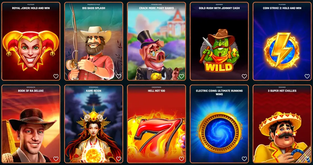 RingoSpin Casino Spielautomaten